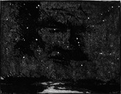 czekaj na mnie w Niebie linoryt